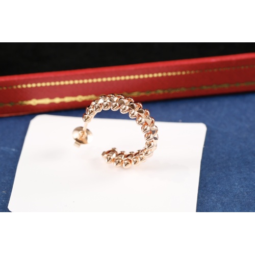 Replica Cartier Earrings For Women #1092895 $40.00 USD for Wholesale