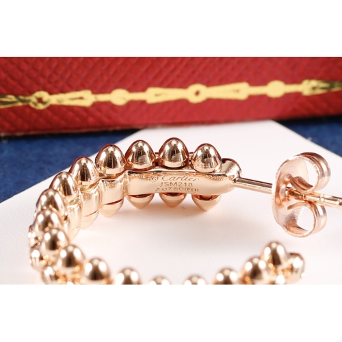 Replica Cartier Earrings For Women #1092897 $42.00 USD for Wholesale
