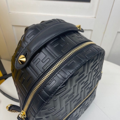 Replica Fendi AAA Quality Backpacks For Women #1092956 $140.00 USD for Wholesale