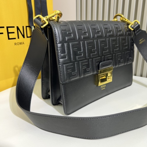 Replica Fendi AAA Quality Shoulder Bags For Women #1092957 $140.00 USD for Wholesale