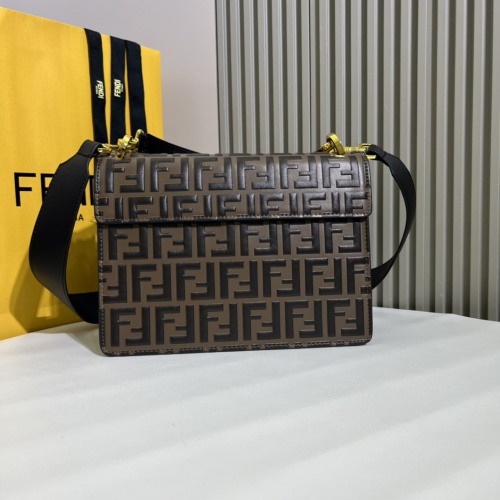 Replica Fendi AAA Quality Shoulder Bags For Women #1092959 $140.00 USD for Wholesale