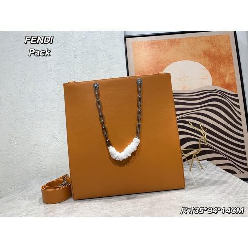 Replica Fendi AAA Quality Shoulder Bags For Women #1092960 $202.00 USD for Wholesale
