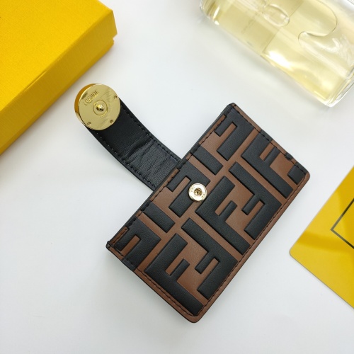 Replica Fendi AAA Quality Card Case For Women #1093104 $38.00 USD for Wholesale