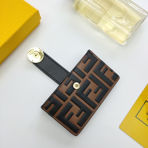 Replica Fendi AAA Quality Card Case For Women #1093105 $38.00 USD for Wholesale