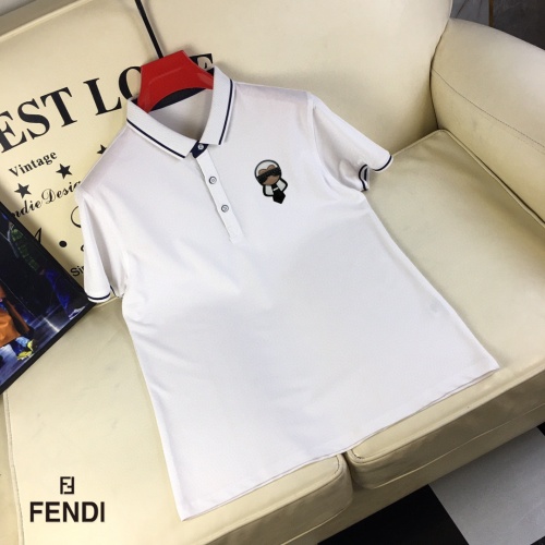Fendi T-Shirts Short Sleeved For Men #1093502 $29.00 USD, Wholesale Replica Fendi T-Shirts