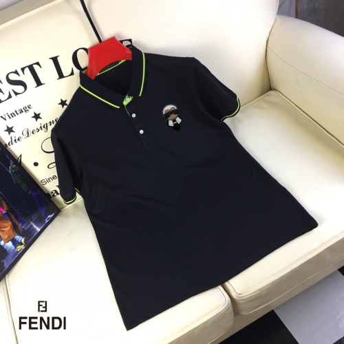 Fendi T-Shirts Short Sleeved For Men #1093503 $29.00 USD, Wholesale Replica Fendi T-Shirts