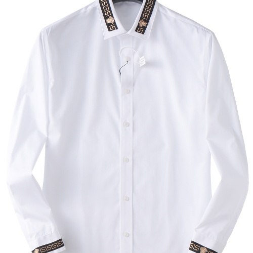 Versace Shirts Long Sleeved For Men #1093601