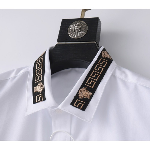Replica Versace Shirts Long Sleeved For Men #1093601 $48.00 USD for Wholesale