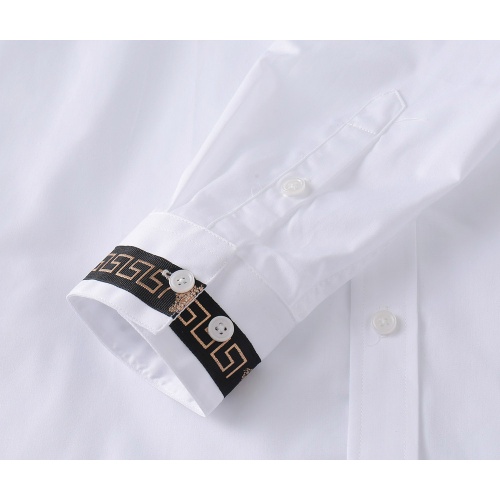 Replica Versace Shirts Long Sleeved For Men #1093601 $48.00 USD for Wholesale