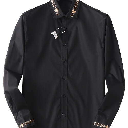 Versace Shirts Long Sleeved For Men #1093602