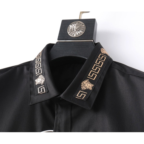 Replica Versace Shirts Long Sleeved For Men #1093602 $48.00 USD for Wholesale
