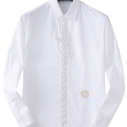 Versace Shirts Long Sleeved For Men #1093604