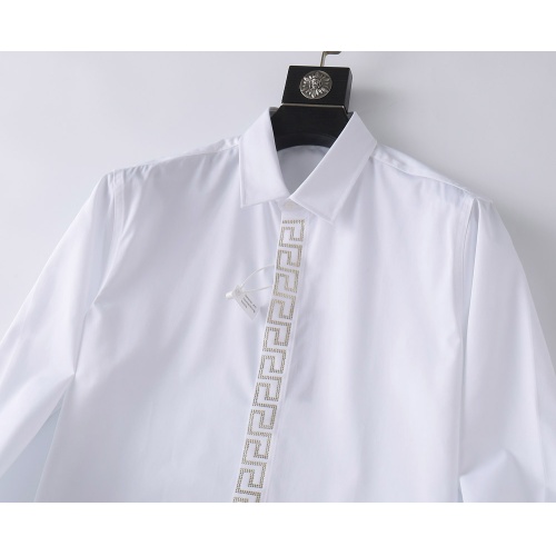 Replica Versace Shirts Long Sleeved For Men #1093604 $48.00 USD for Wholesale