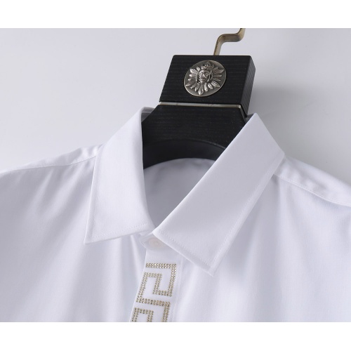 Replica Versace Shirts Long Sleeved For Men #1093604 $48.00 USD for Wholesale