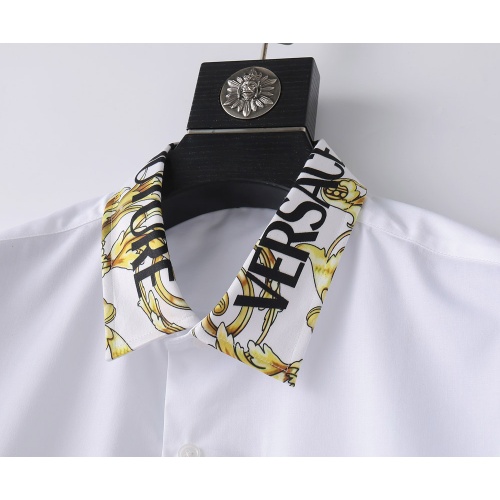 Replica Versace Shirts Long Sleeved For Men #1093607 $48.00 USD for Wholesale