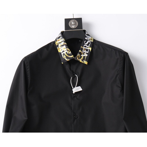 Replica Versace Shirts Long Sleeved For Men #1093608 $48.00 USD for Wholesale