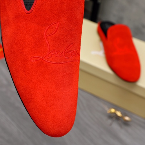 Replica Christian Louboutin CL Slippers For Men #1093673 $76.00 USD for Wholesale