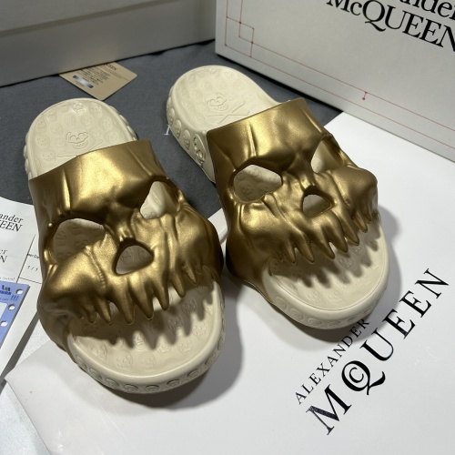 Alexander McQueen Slippers For Women #1093745 $60.00 USD, Wholesale Replica Alexander McQueen Slippers