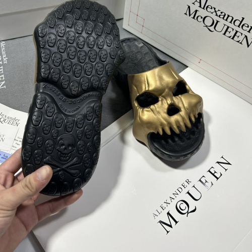 Replica Alexander McQueen Slippers For Women #1093747 $60.00 USD for Wholesale
