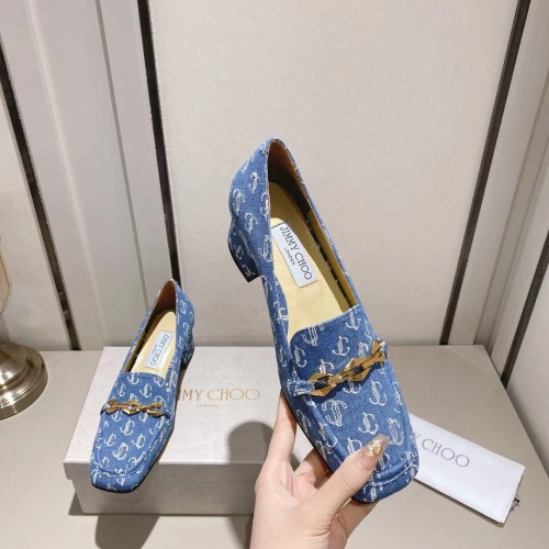 Replica Jimmy Choo High-Heeled Shoes For Women #1093748 $108.00 USD for Wholesale