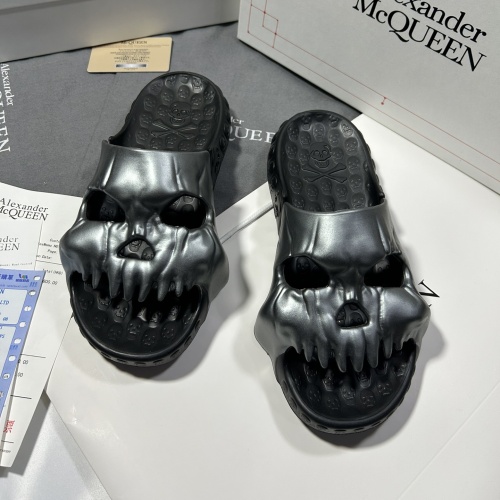 Alexander McQueen Slippers For Men #1093754 $60.00 USD, Wholesale Replica Alexander McQueen Slippers