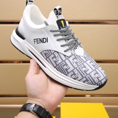 Replica Fendi Casual Shoes For Men #1093796 $85.00 USD for Wholesale