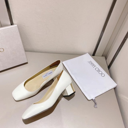 Jimmy Choo High-Heeled Shoes For Women #1093824 $98.00 USD, Wholesale Replica Jimmy Choo High-Heeled Shoes