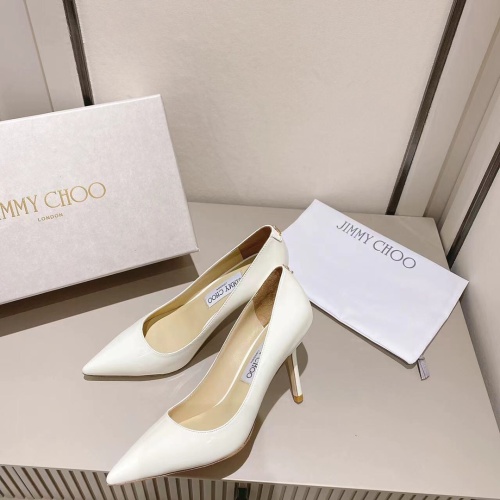 Jimmy Choo High-Heeled Shoes For Women #1093826 $80.00 USD, Wholesale Replica Jimmy Choo High-Heeled Shoes
