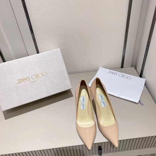 Replica Jimmy Choo High-Heeled Shoes For Women #1093827 $80.00 USD for Wholesale
