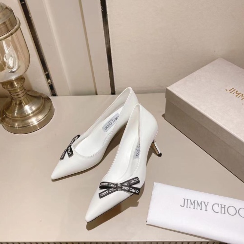Jimmy Choo High-Heeled Shoes For Women #1093830 $100.00 USD, Wholesale Replica Jimmy Choo High-Heeled Shoes
