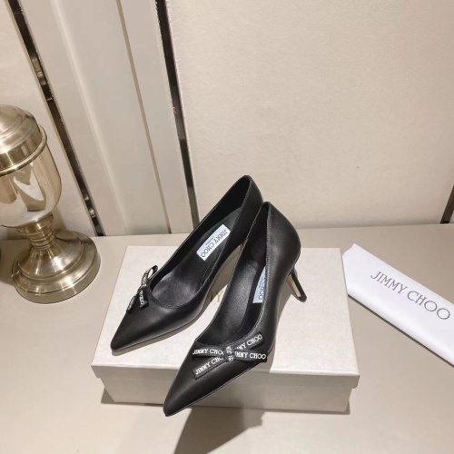 Jimmy Choo High-Heeled Shoes For Women #1093832 $100.00 USD, Wholesale Replica Jimmy Choo High-Heeled Shoes