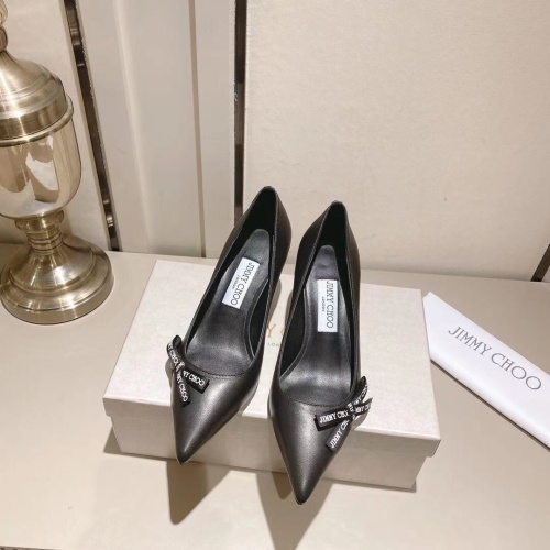 Replica Jimmy Choo High-Heeled Shoes For Women #1093832 $100.00 USD for Wholesale