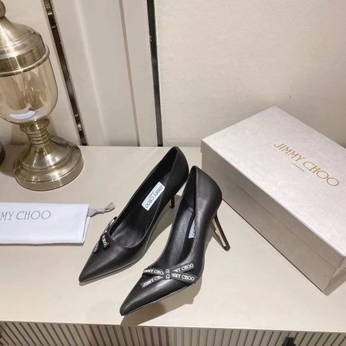 Jimmy Choo High-Heeled Shoes For Women #1093833 $100.00 USD, Wholesale Replica Jimmy Choo High-Heeled Shoes
