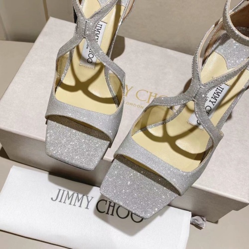 Replica Jimmy Choo Sandals For Women #1093865 $102.00 USD for Wholesale