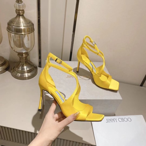 Replica Jimmy Choo Sandals For Women #1093866 $102.00 USD for Wholesale