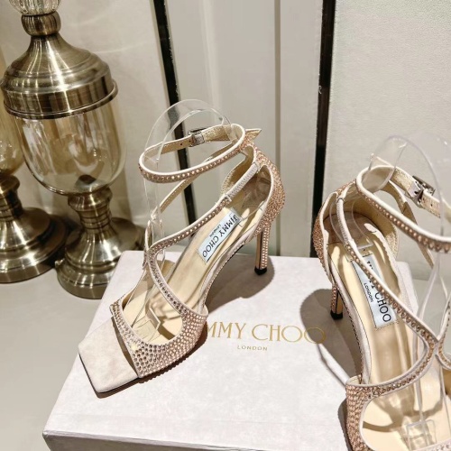 Replica Jimmy Choo Sandals For Women #1094064 $140.00 USD for Wholesale