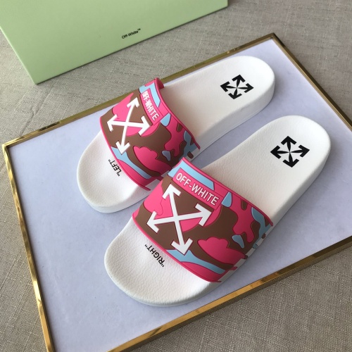 Replica Off-White Slippers For Women #1094170 $42.00 USD for Wholesale