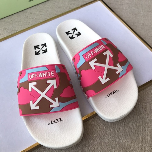 Replica Off-White Slippers For Women #1094170 $42.00 USD for Wholesale