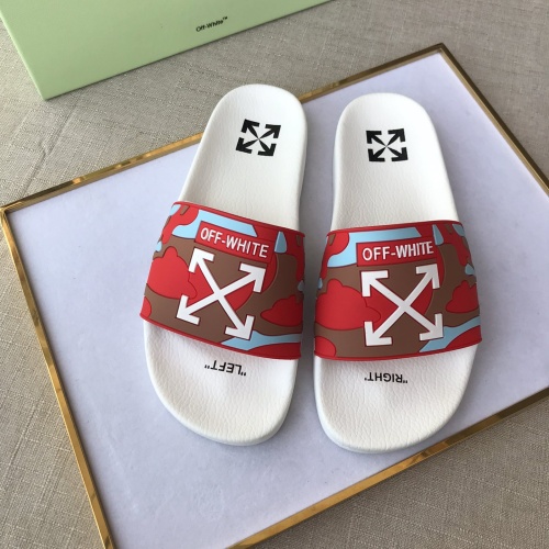 Off-White Slippers For Women #1094171 $42.00 USD, Wholesale Replica Off-White Slippers