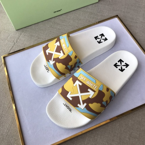 Replica Off-White Slippers For Women #1094174 $42.00 USD for Wholesale