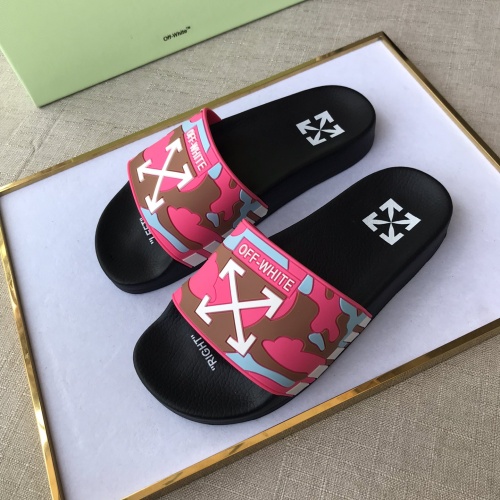 Replica Off-White Slippers For Women #1094182 $42.00 USD for Wholesale