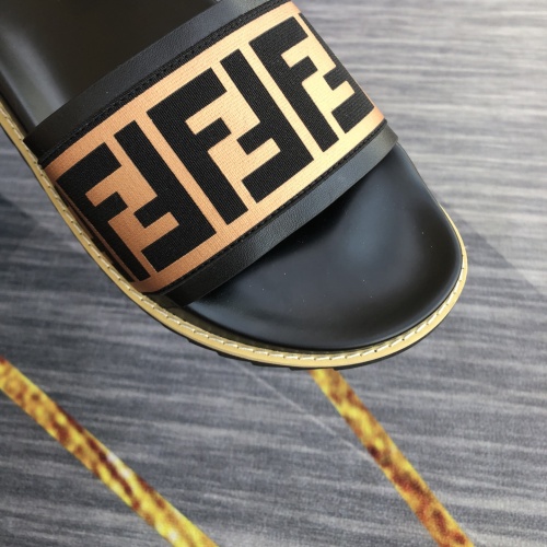 Replica Fendi Slippers For Men #1094206 $45.00 USD for Wholesale