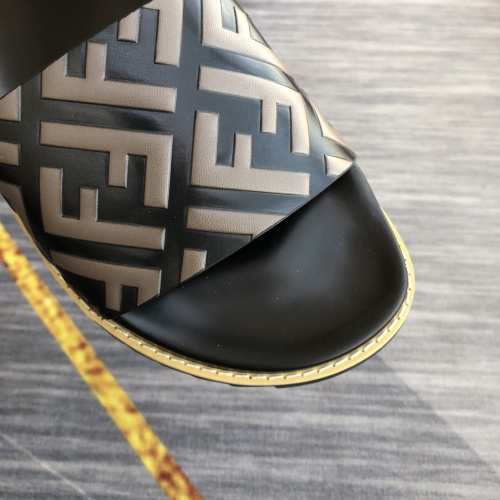 Replica Fendi Slippers For Men #1094209 $45.00 USD for Wholesale
