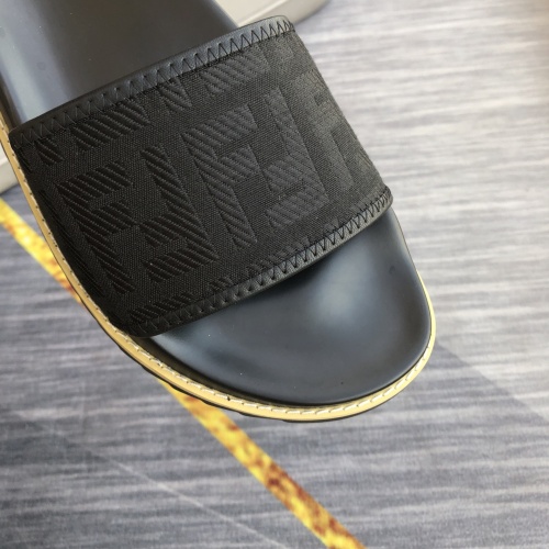 Replica Fendi Slippers For Men #1094219 $45.00 USD for Wholesale