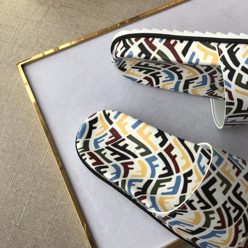 Replica Fendi Slippers For Men #1094222 $52.00 USD for Wholesale