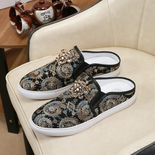 Versace Slippers For Men #1094266 $60.00 USD, Wholesale Replica Versace Slippers