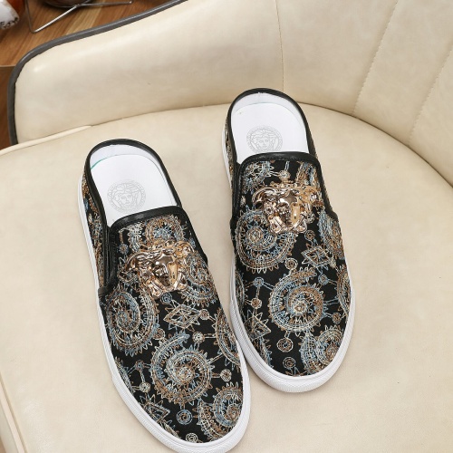 Replica Versace Slippers For Men #1094266 $60.00 USD for Wholesale
