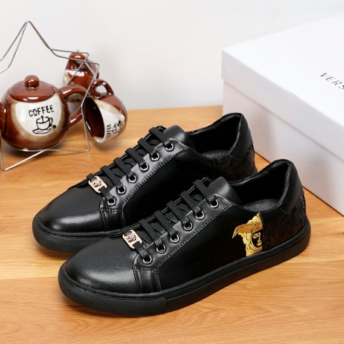 Versace Casual Shoes For Men #1094280 $68.00 USD, Wholesale Replica Versace Casual Shoes