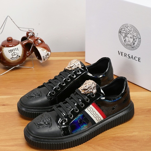 Versace Casual Shoes For Men #1094296 $72.00 USD, Wholesale Replica Versace Casual Shoes