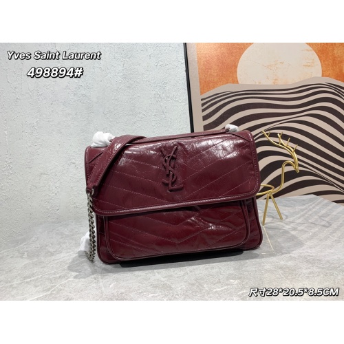 Yves Saint Laurent YSL AAA Quality Shoulder Bags For Women #1094315 $108.00 USD, Wholesale Replica Yves Saint Laurent YSL AAA Quality Shoulder Bags